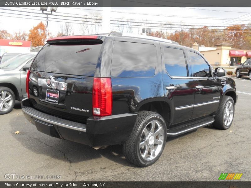 Black Raven / Ebony 2008 Cadillac Escalade AWD