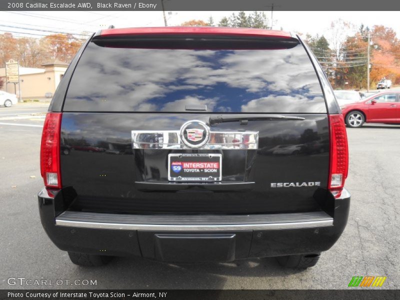 Black Raven / Ebony 2008 Cadillac Escalade AWD