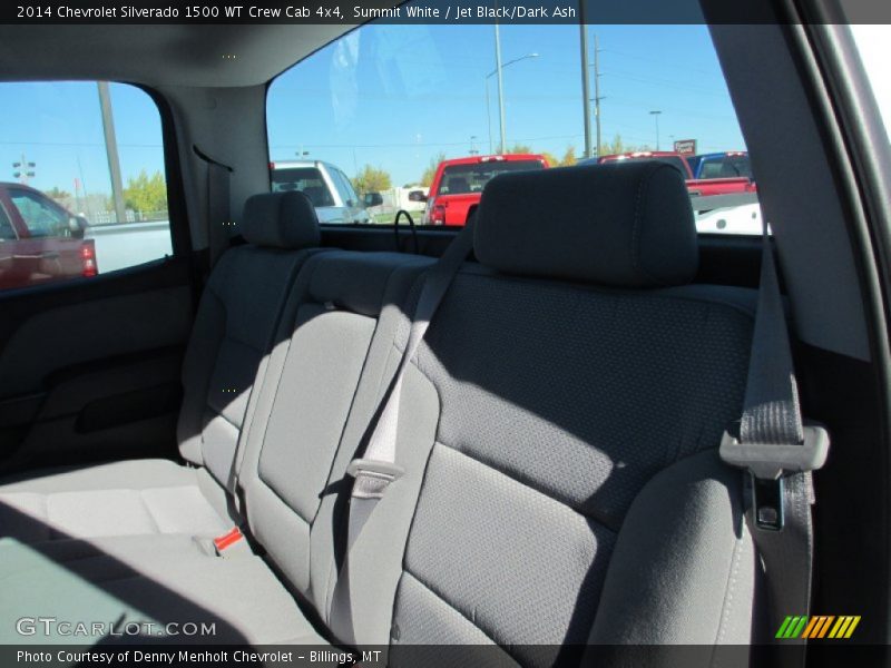 Summit White / Jet Black/Dark Ash 2014 Chevrolet Silverado 1500 WT Crew Cab 4x4