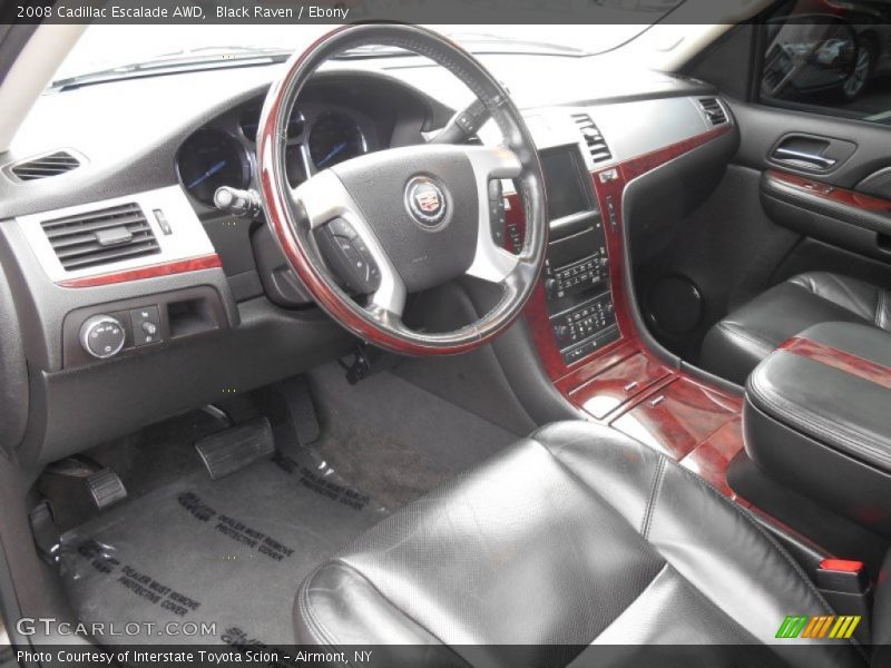 Black Raven / Ebony 2008 Cadillac Escalade AWD