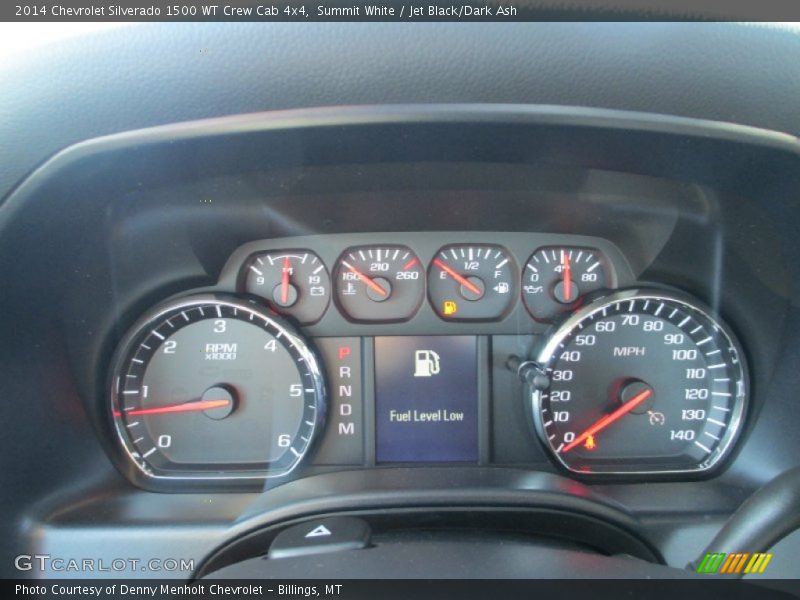  2014 Silverado 1500 WT Crew Cab 4x4 WT Crew Cab 4x4 Gauges
