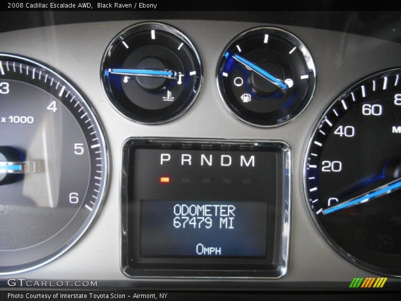 Black Raven / Ebony 2008 Cadillac Escalade AWD