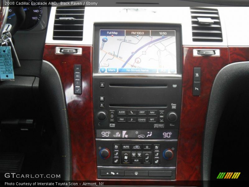 Black Raven / Ebony 2008 Cadillac Escalade AWD