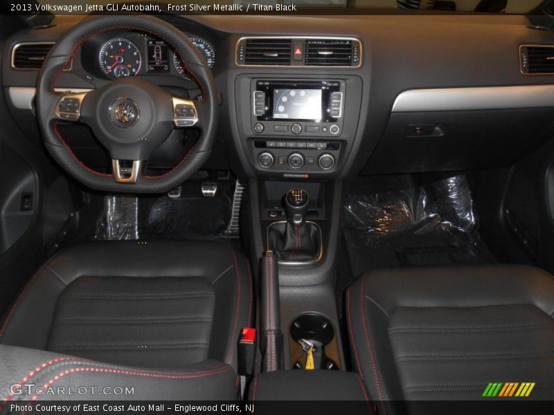 Frost Silver Metallic / Titan Black 2013 Volkswagen Jetta GLI Autobahn