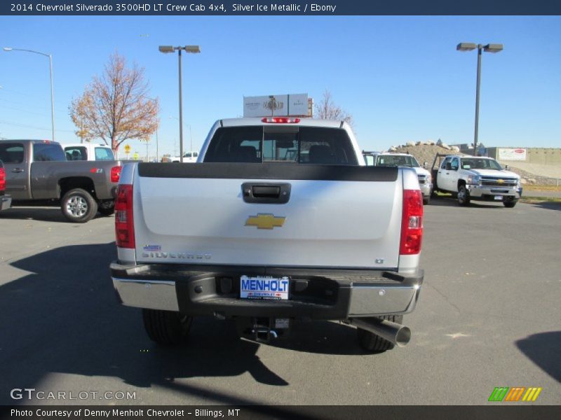Silver Ice Metallic / Ebony 2014 Chevrolet Silverado 3500HD LT Crew Cab 4x4