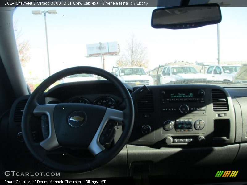 Silver Ice Metallic / Ebony 2014 Chevrolet Silverado 3500HD LT Crew Cab 4x4