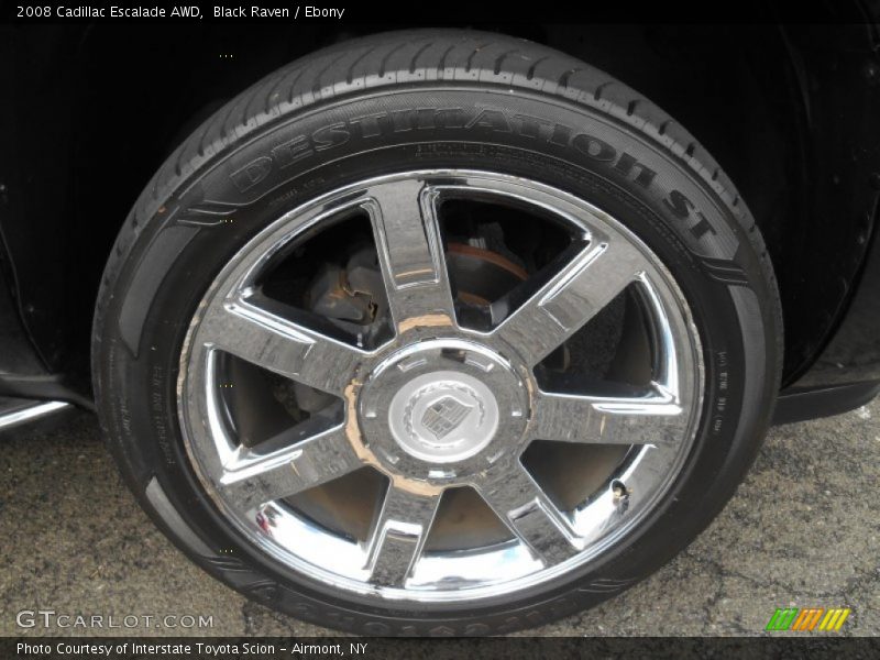 Black Raven / Ebony 2008 Cadillac Escalade AWD
