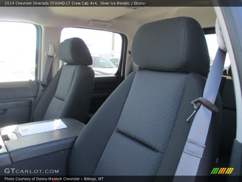 Silver Ice Metallic / Ebony 2014 Chevrolet Silverado 3500HD LT Crew Cab 4x4
