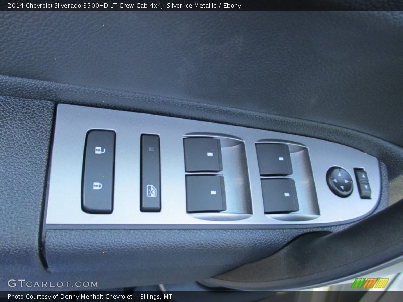 Silver Ice Metallic / Ebony 2014 Chevrolet Silverado 3500HD LT Crew Cab 4x4