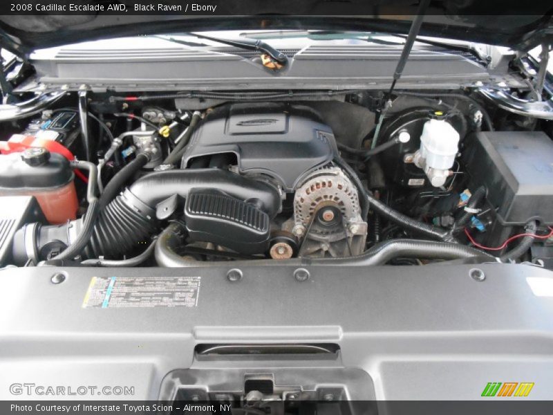 Black Raven / Ebony 2008 Cadillac Escalade AWD