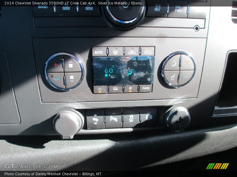 Silver Ice Metallic / Ebony 2014 Chevrolet Silverado 3500HD LT Crew Cab 4x4