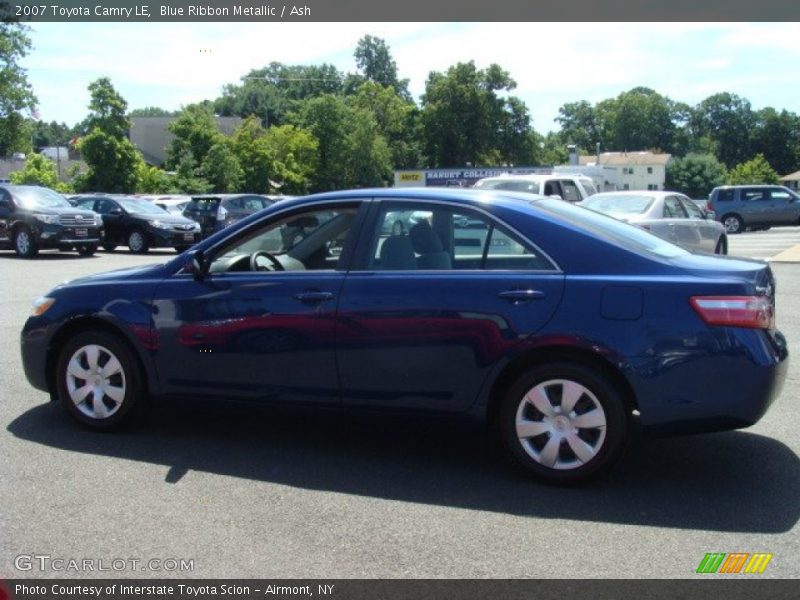 Blue Ribbon Metallic / Ash 2007 Toyota Camry LE