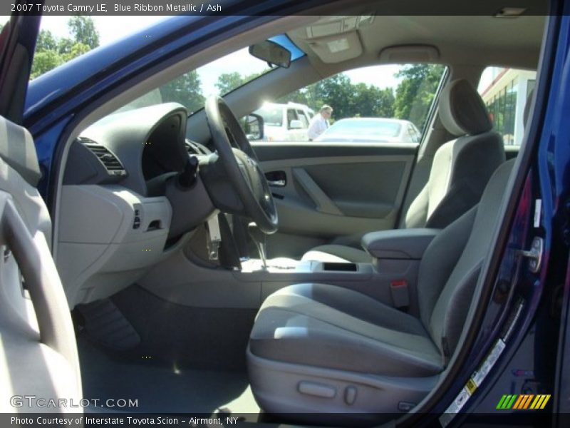 Blue Ribbon Metallic / Ash 2007 Toyota Camry LE