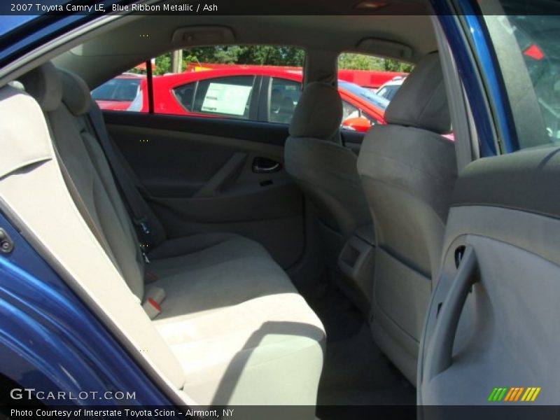 Blue Ribbon Metallic / Ash 2007 Toyota Camry LE