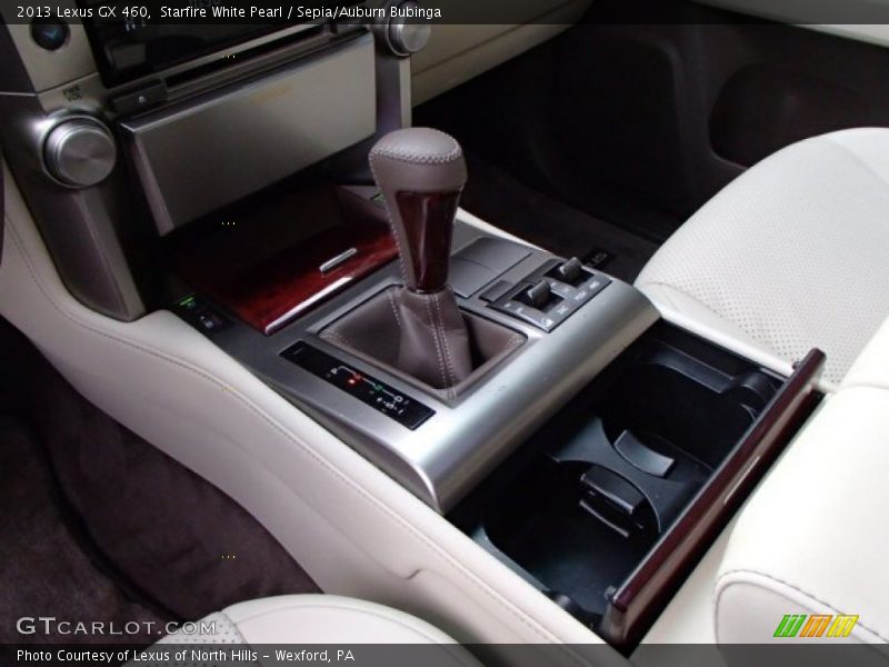 Starfire White Pearl / Sepia/Auburn Bubinga 2013 Lexus GX 460