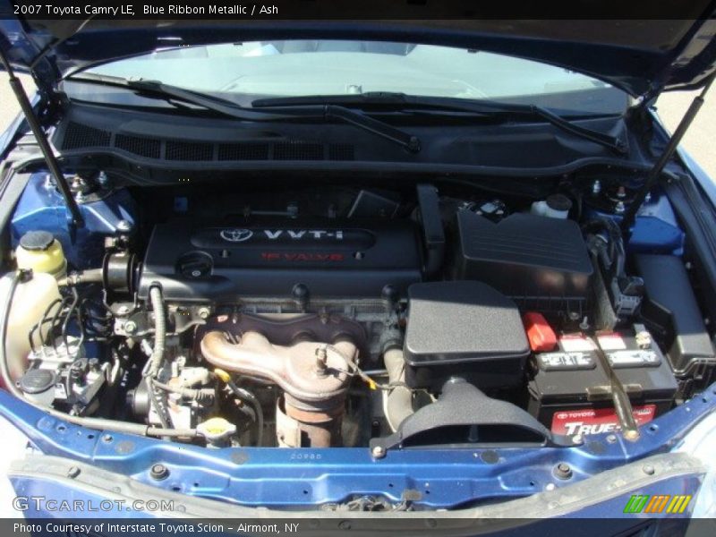 Blue Ribbon Metallic / Ash 2007 Toyota Camry LE