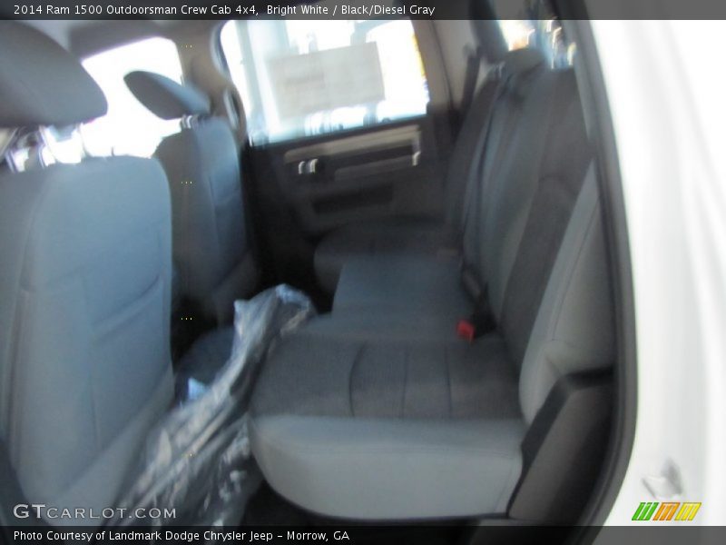 Bright White / Black/Diesel Gray 2014 Ram 1500 Outdoorsman Crew Cab 4x4