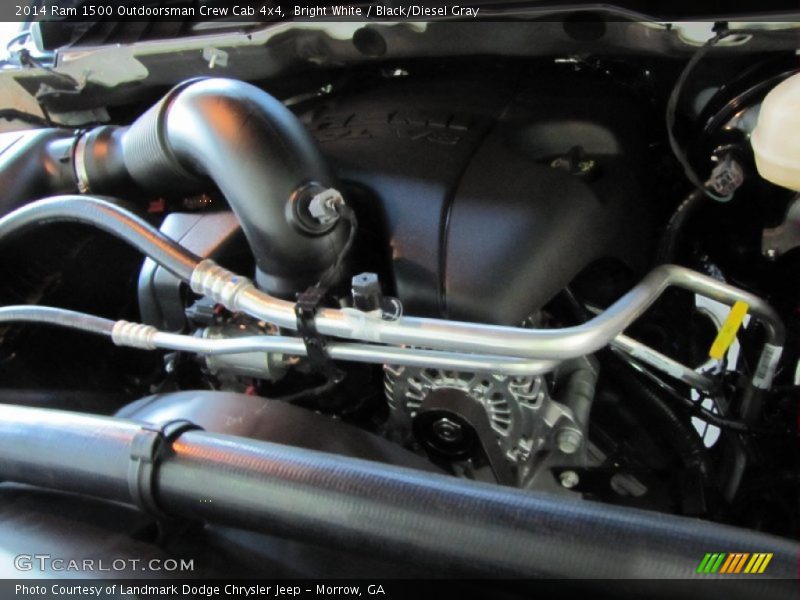 Bright White / Black/Diesel Gray 2014 Ram 1500 Outdoorsman Crew Cab 4x4