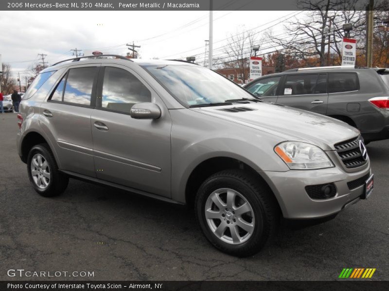 Pewter Metallic / Macadamia 2006 Mercedes-Benz ML 350 4Matic