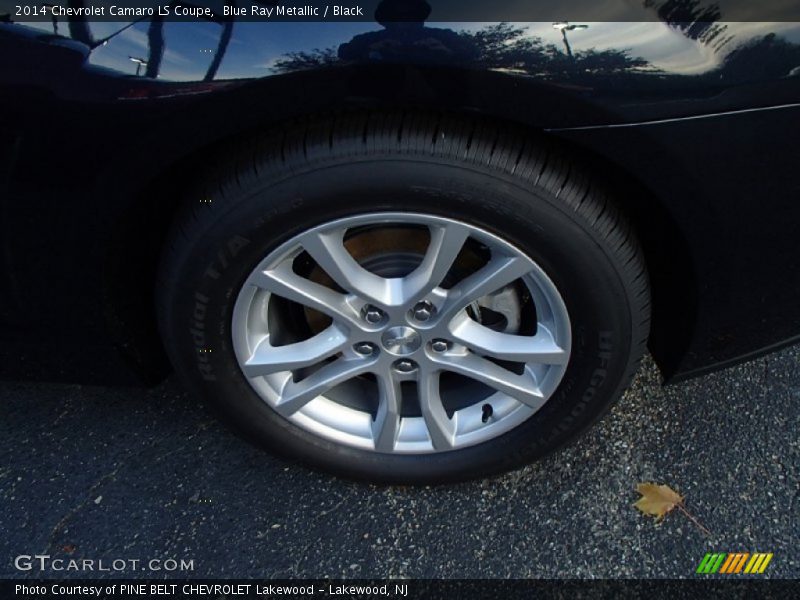 Blue Ray Metallic / Black 2014 Chevrolet Camaro LS Coupe