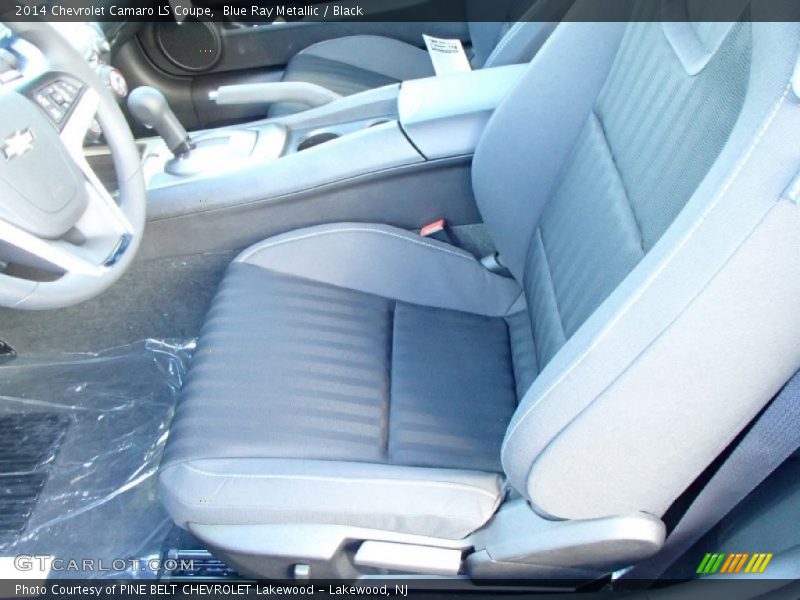 Blue Ray Metallic / Black 2014 Chevrolet Camaro LS Coupe