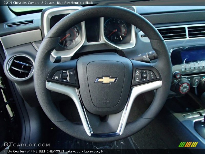 Blue Ray Metallic / Black 2014 Chevrolet Camaro LS Coupe