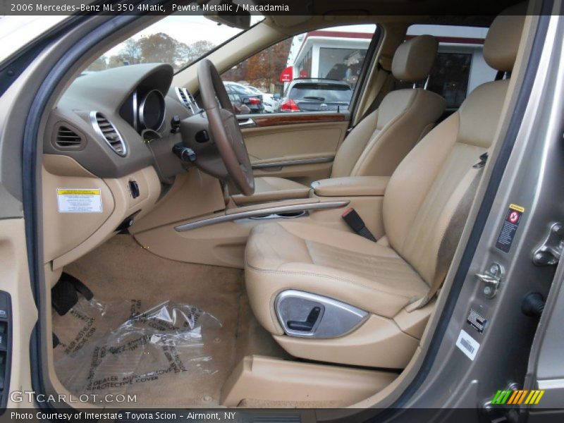 Pewter Metallic / Macadamia 2006 Mercedes-Benz ML 350 4Matic