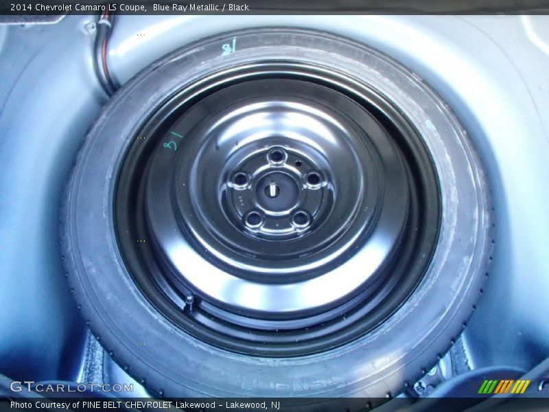 Blue Ray Metallic / Black 2014 Chevrolet Camaro LS Coupe