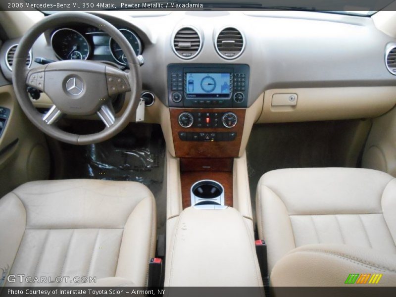 Pewter Metallic / Macadamia 2006 Mercedes-Benz ML 350 4Matic