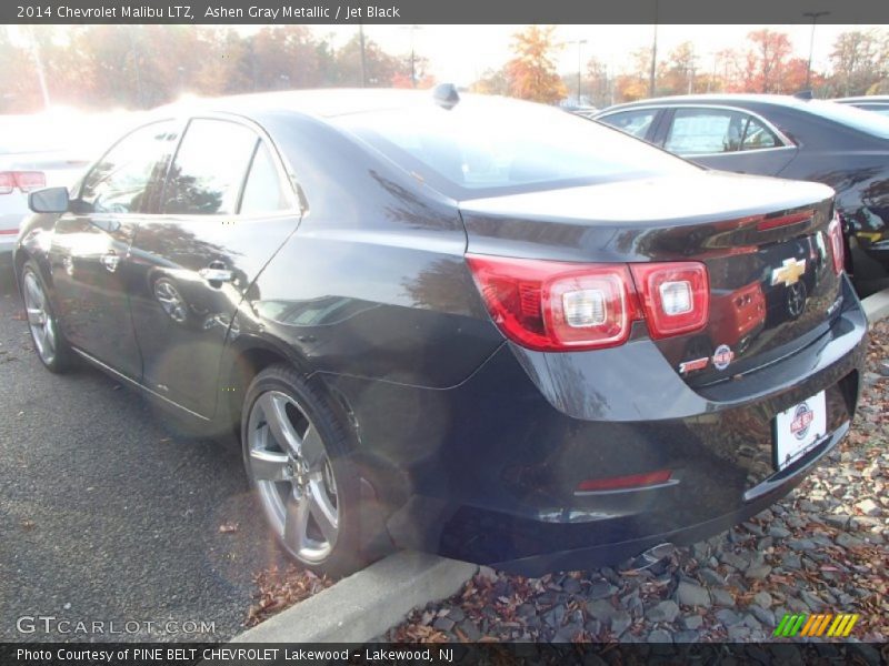 Ashen Gray Metallic / Jet Black 2014 Chevrolet Malibu LTZ