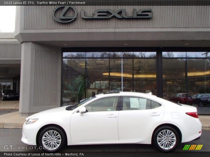 Starfire White Pearl / Parchment 2013 Lexus ES 350