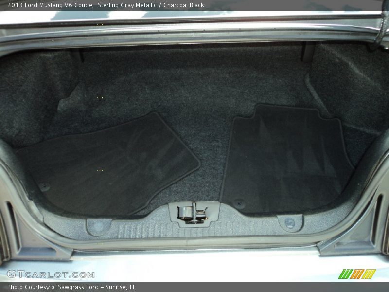 Sterling Gray Metallic / Charcoal Black 2013 Ford Mustang V6 Coupe