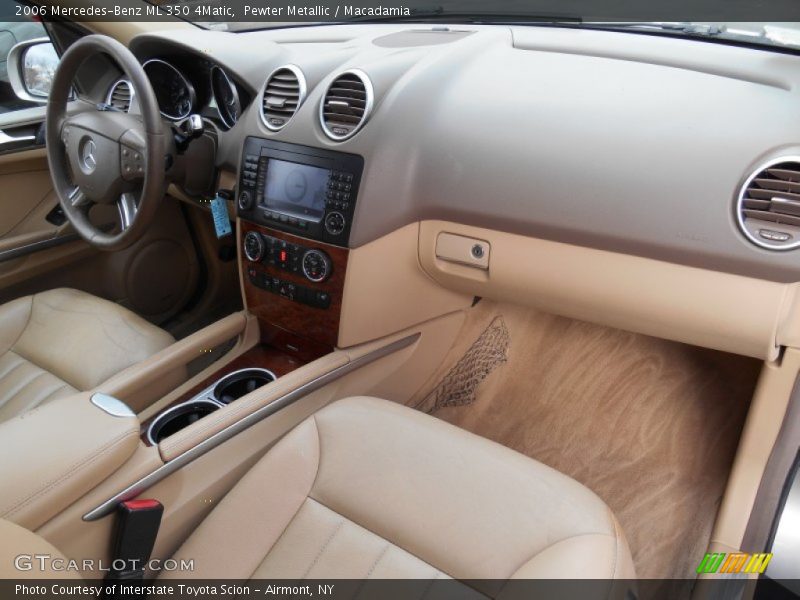 Pewter Metallic / Macadamia 2006 Mercedes-Benz ML 350 4Matic