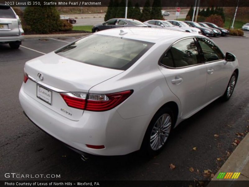 Starfire White Pearl / Parchment 2013 Lexus ES 350