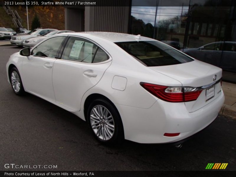 Starfire White Pearl / Parchment 2013 Lexus ES 350