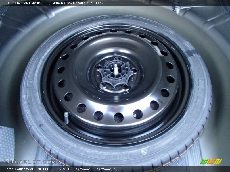 Ashen Gray Metallic / Jet Black 2014 Chevrolet Malibu LTZ