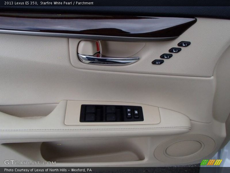 Starfire White Pearl / Parchment 2013 Lexus ES 350