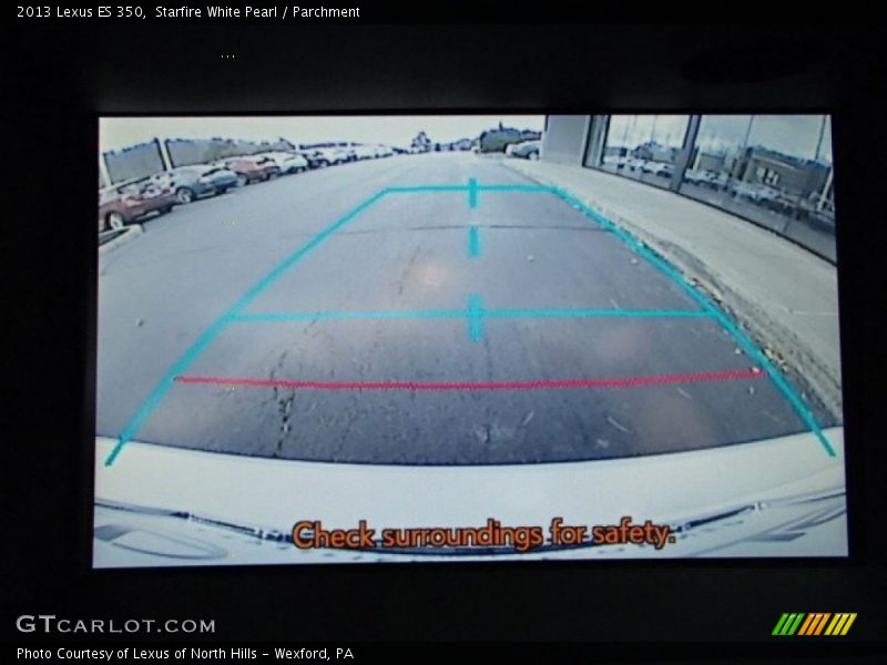 Starfire White Pearl / Parchment 2013 Lexus ES 350