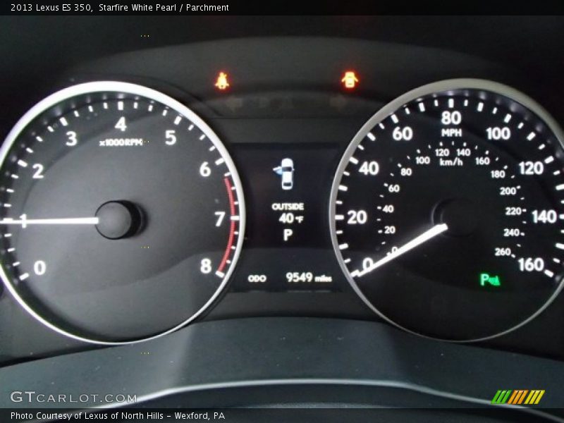 Starfire White Pearl / Parchment 2013 Lexus ES 350