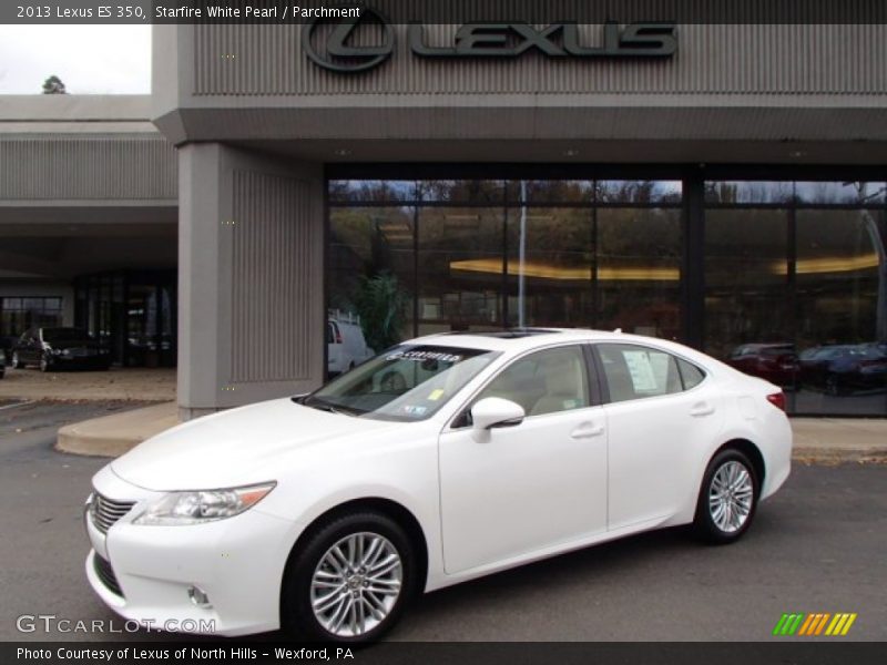 Starfire White Pearl / Parchment 2013 Lexus ES 350