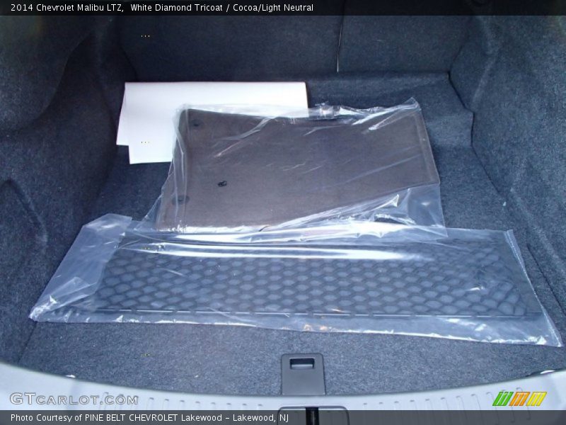 White Diamond Tricoat / Cocoa/Light Neutral 2014 Chevrolet Malibu LTZ