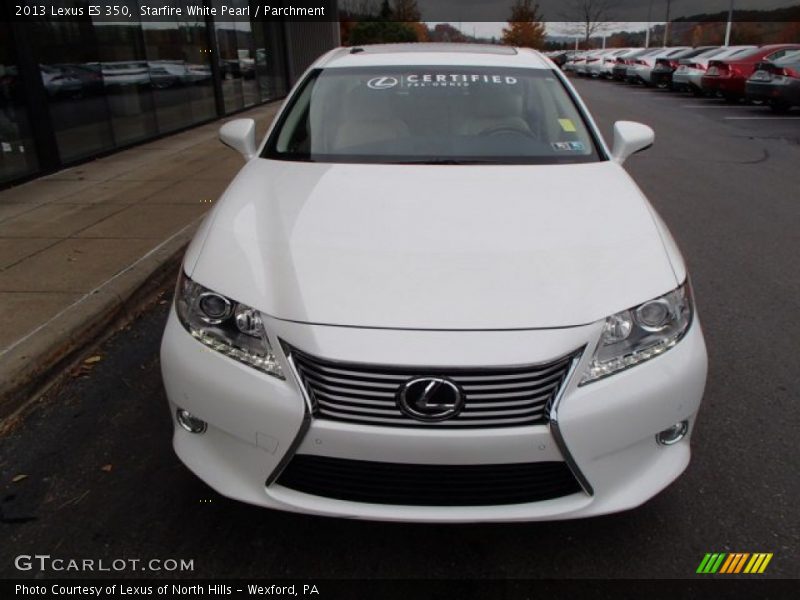 Starfire White Pearl / Parchment 2013 Lexus ES 350