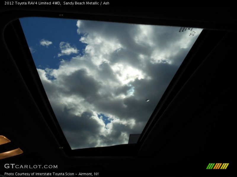 Sandy Beach Metallic / Ash 2012 Toyota RAV4 Limited 4WD