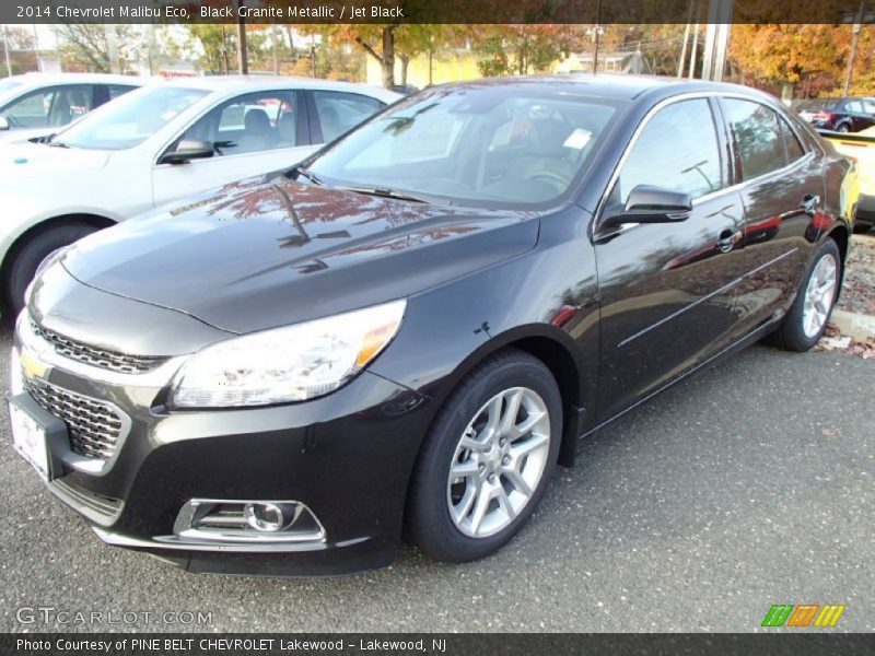 Black Granite Metallic / Jet Black 2014 Chevrolet Malibu Eco