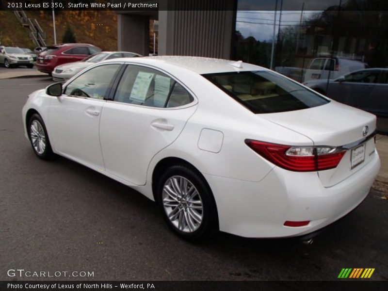 Starfire White Pearl / Parchment 2013 Lexus ES 350