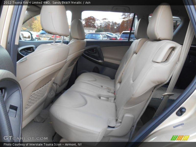Sandy Beach Metallic / Ash 2012 Toyota RAV4 Limited 4WD