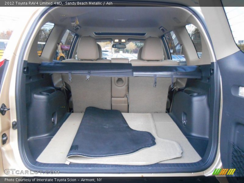 Sandy Beach Metallic / Ash 2012 Toyota RAV4 Limited 4WD
