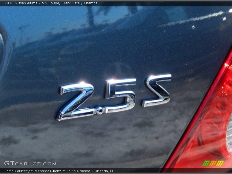Dark Slate / Charcoal 2010 Nissan Altima 2.5 S Coupe