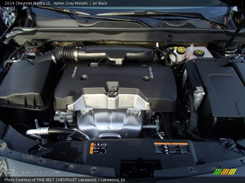 Ashen Gray Metallic / Jet Black 2014 Chevrolet Malibu LS