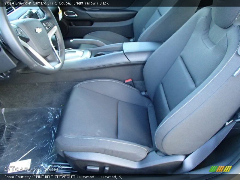 Bright Yellow / Black 2014 Chevrolet Camaro LT/RS Coupe